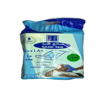 زیرانداز بهداشتی بیمار بالدار ( دروشیت ) 180*60 صانع طب بسته 10 عددی